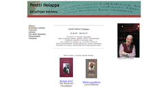 Desktop Screenshot of penttiholappa.net