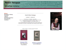 Tablet Screenshot of penttiholappa.net